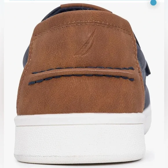 Nautica Men's Slip-On Loafers Casual Moc Toe Sneakers Boat Shoes Slipper for Men - Picture 2 of 4